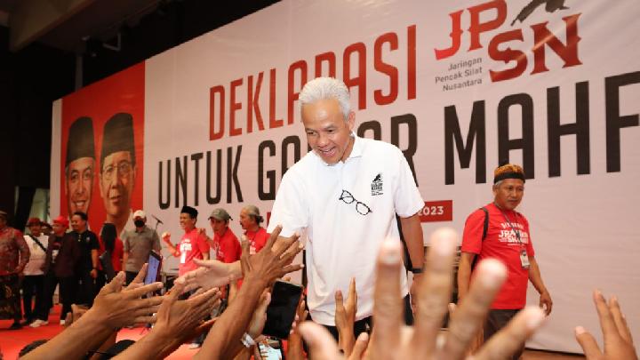 Lelucon Ganjar Pranowo bila Menang Pemilihan presiden: Mungkin Sukarelawan Tidak Masuk Kabinet