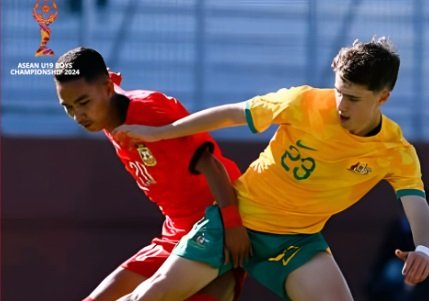 Pertandingan Piala AFF U-19 Laos vs Australia 18 Juli 2024
