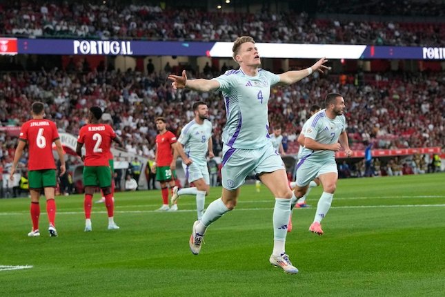 Hasil Pertandingan Portugal vs Skotlandia: Skor 2-1